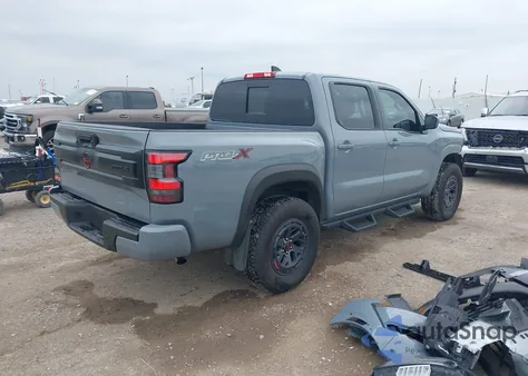 2025 Nissan Frontier Pro-X 4X2 z USA, uszkodzony, nr VIN 1N6ED1EJ7SN624446